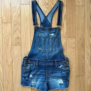 Denim overalls
